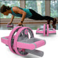 Multifunctional Abdominal Wheel Pull Strap Gym Fitness Training Set 