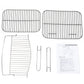 Portable Charcoal Grill BBQ and Smoker with Lid Folding Tabletop Grill 