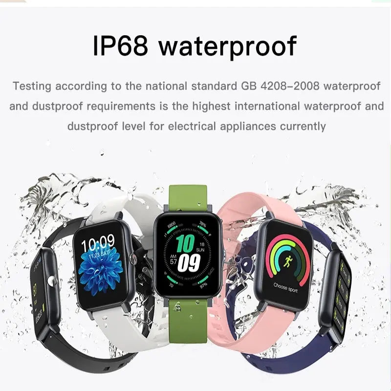 Full Screen IP68 Waterproof Ultra-Thin Smartwatch 