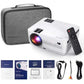 LCD Video Projector with Carrying Case HD Projector Mini Projector 