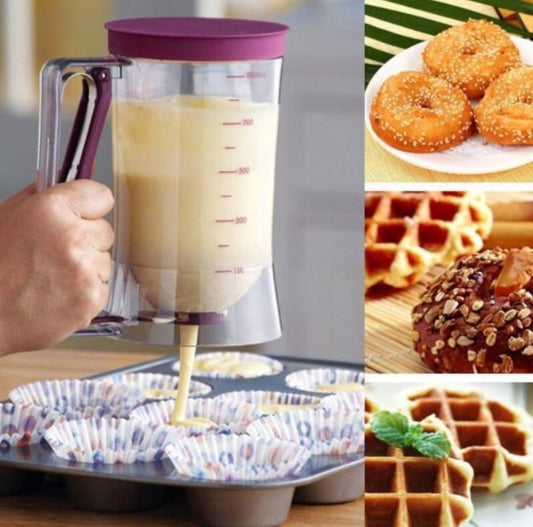 Batter Dispenser Pancake, Cupcake, Muffin Measuring Tool 