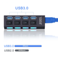 USB 3.0 Hub USB Hub 3.0 Multi USB Splitter 4/7 Port Multiple Expander 