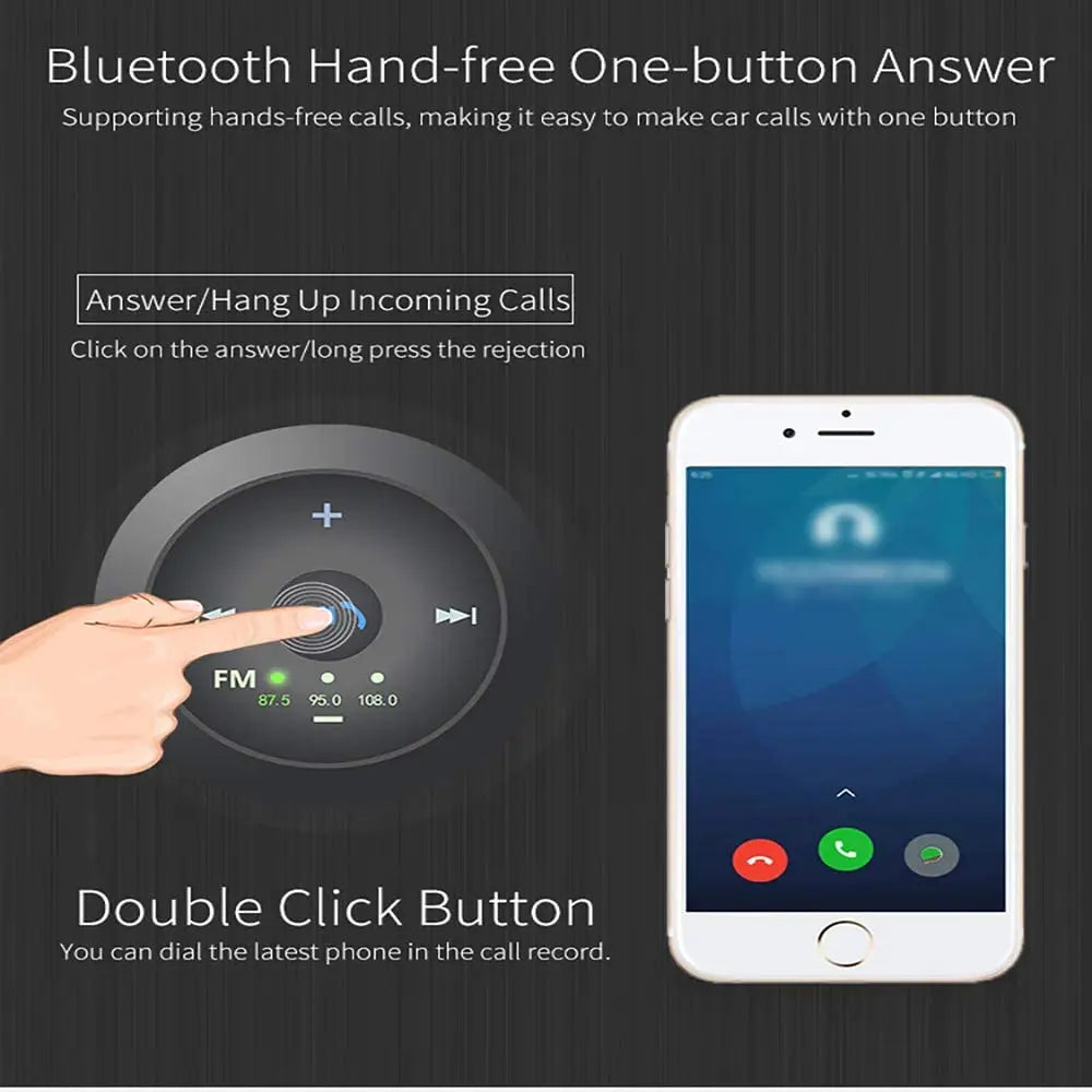 Car USB FM Transmitter Bluetooth FM Receiver 
