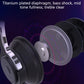 Colorful LED Lights Bluetooth Headphone Bass Wireless Earphones 
