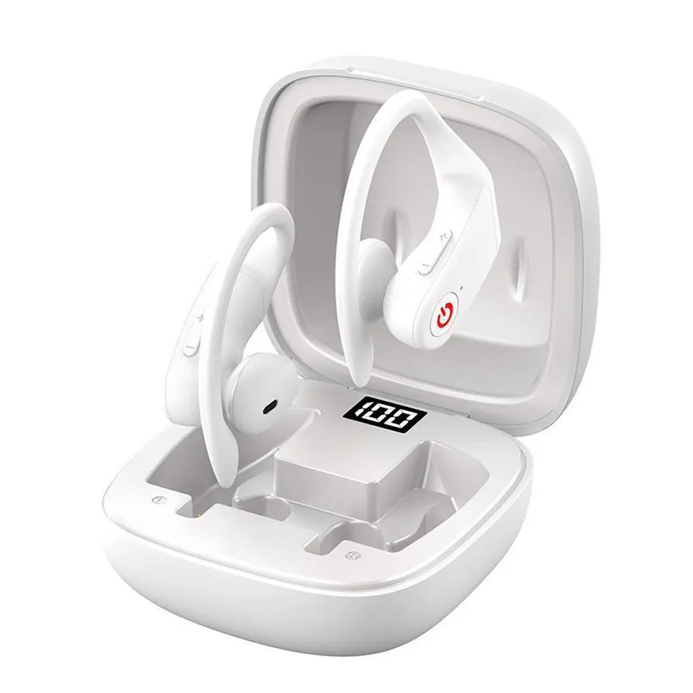 Led Display Wireless Headphones TWS Stereo Earbuds 