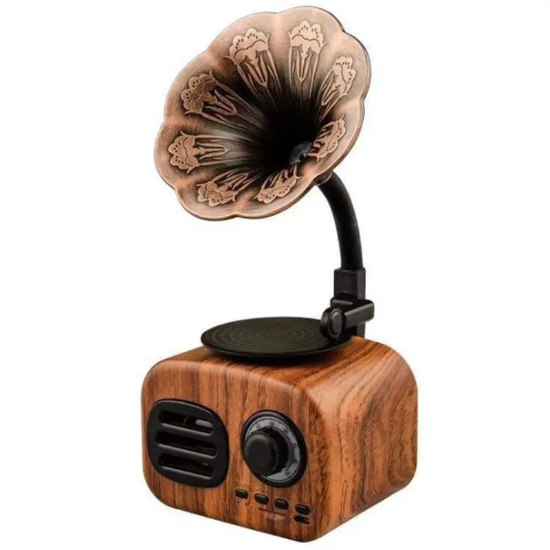 Retro Radio Wireless Mini Portable Bluetooth Stereo Speaker 