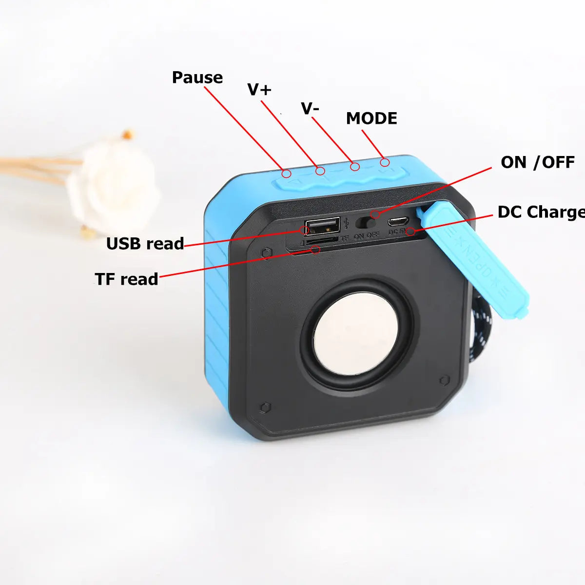 Waterproof Portable Wireless Bluetooth 5.0 Speakers for Outdoor 