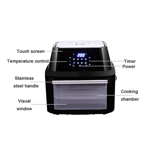 ZOKOP KAFO-1800A-D2 220V 16 L Air Fryer 1800W 