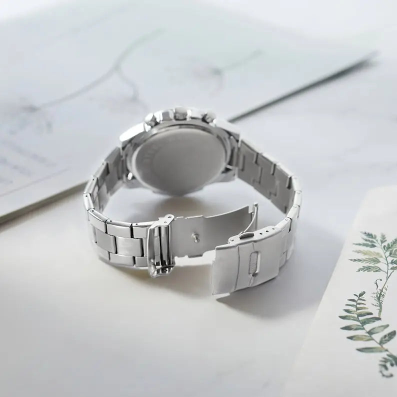 Personalized Mens Watch, Boyfriend Gift, Anniversary Gift 
