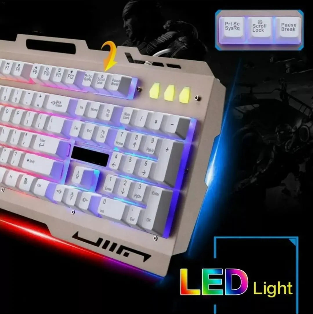 Ninja Dragons Premium NX900 USB Wired Gaming Keyboard and Mouse Set 