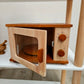 QToys Australia (USA) Wooden Microwave Oven 