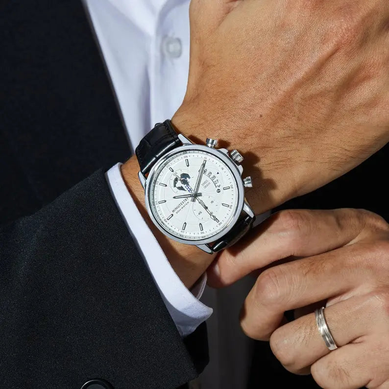 Handwriting Gifts for Groom, Groom Watch, Wedding Watch for Groom 