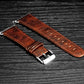 Genuine Leather Apple Watch Strap Fuchsia Molly