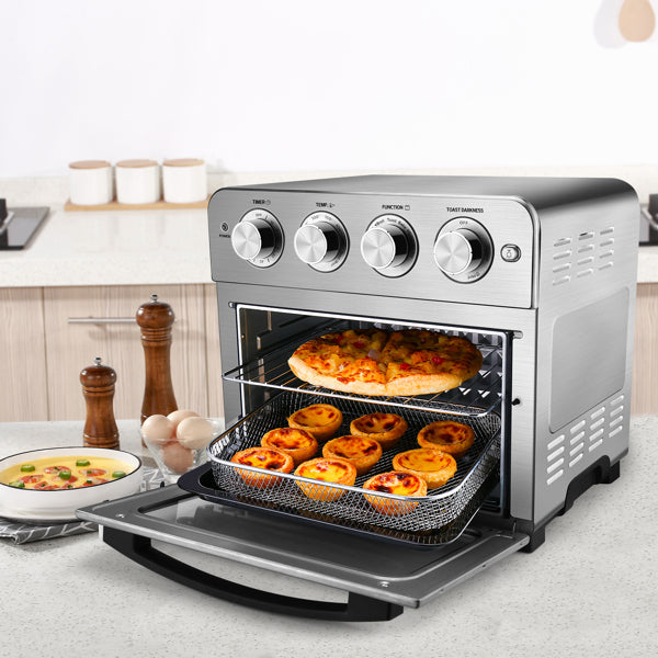 Stainless Steel Air Fryer Toaster Oven Countertop Oven 