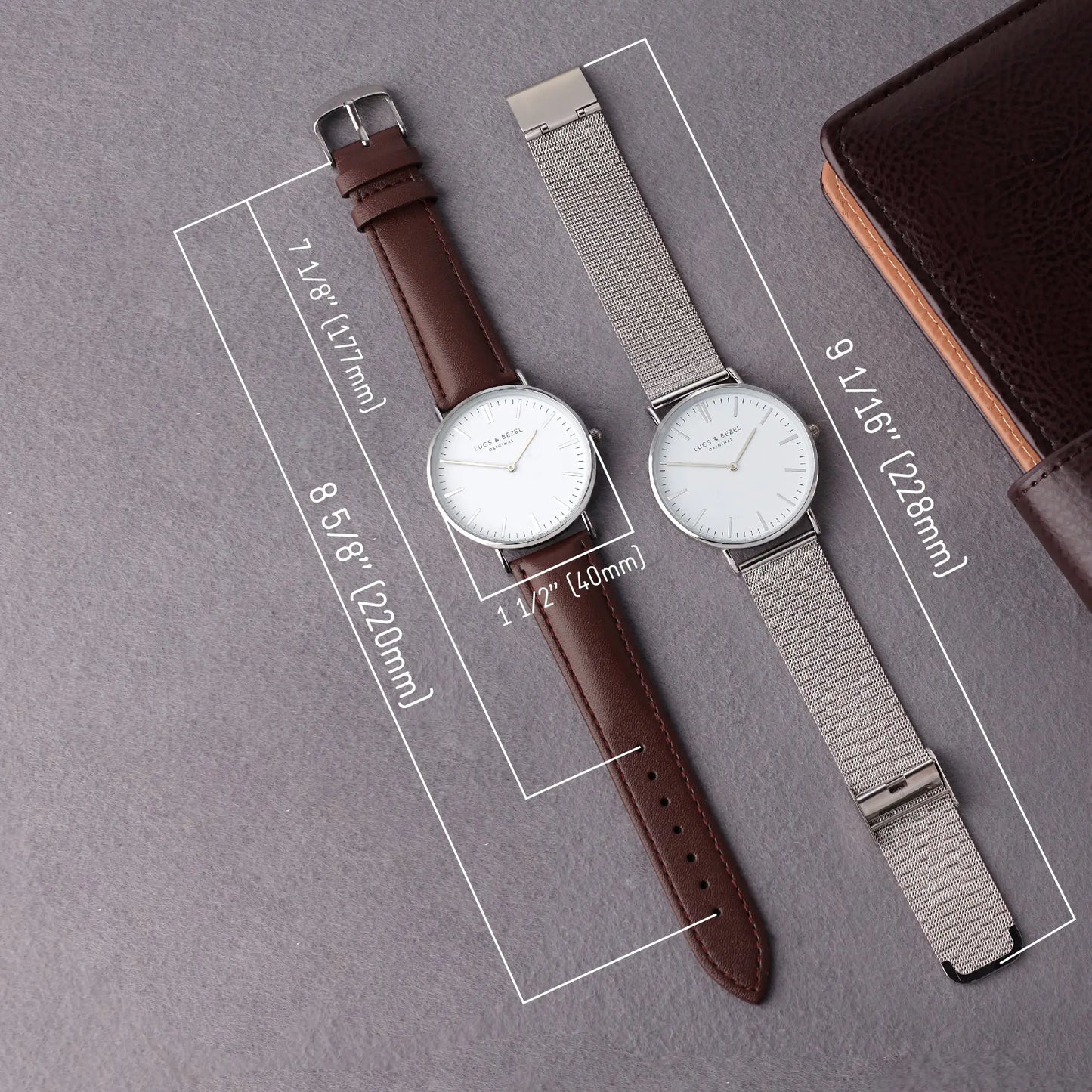 Personalized Mens Watch, Engraved Watch Gift for Boyfriend Husband 