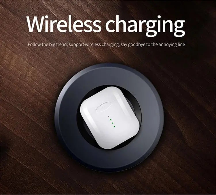 Wireless charging Bluetooth i10 TWS for Iphone12 Huawei Xiaomi 
