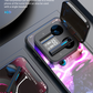 Bluetooth Earphones LED Wireless TWS with Microphone 