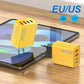4 Port USB Charger Total 120W Type C Fast Charge Mobile Phone Adapter For iPhone Samsung Xiaomi Huawei Quick Charge Wall Charger No BrandLK