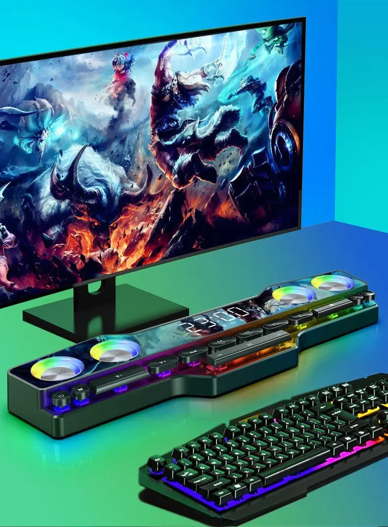 Bluetooth Speaker Home Desktop Esports Gaming Computer Stereo 