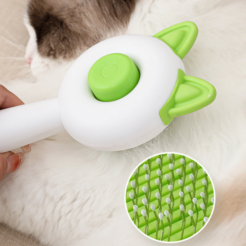 Pet Dog Brush Cat Comb Self Cleaning Pet Hair Remover Brush For Dogs 