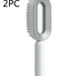 Self Cleaning Hair Brush For Women One-key Cleaning Hair Loss Airbag 