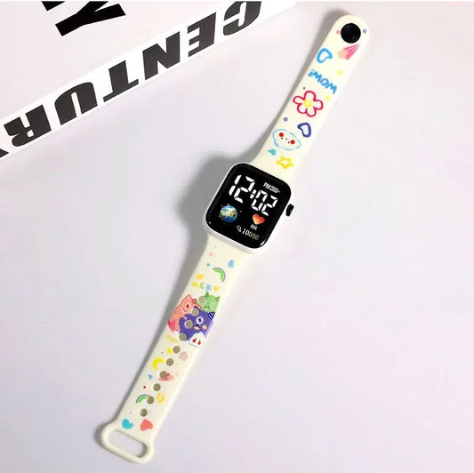 New likableStitch Children Watches Girls Reloj Inteligente Para Niños Niña Reloj Hello Kitty Digital Watch Women RelógioInfantil - No BrandLK