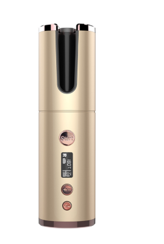 Wireless Rechargeable Curling Iron Electric Hair Curler 