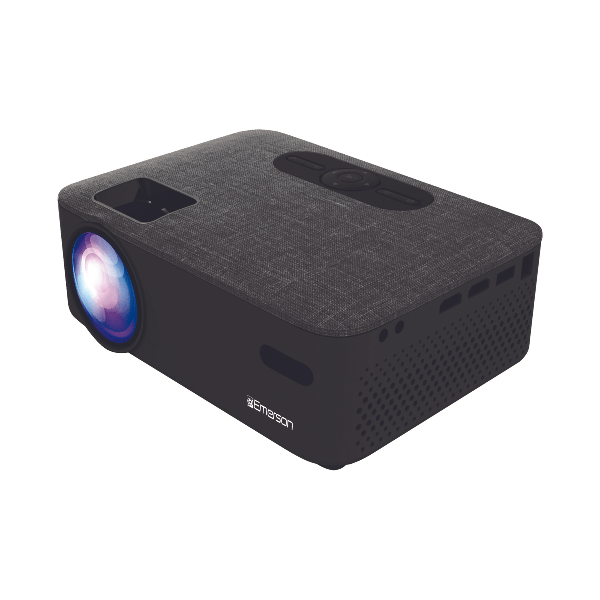 Emerson Portable Projector with Portable Screen and Carry Case 