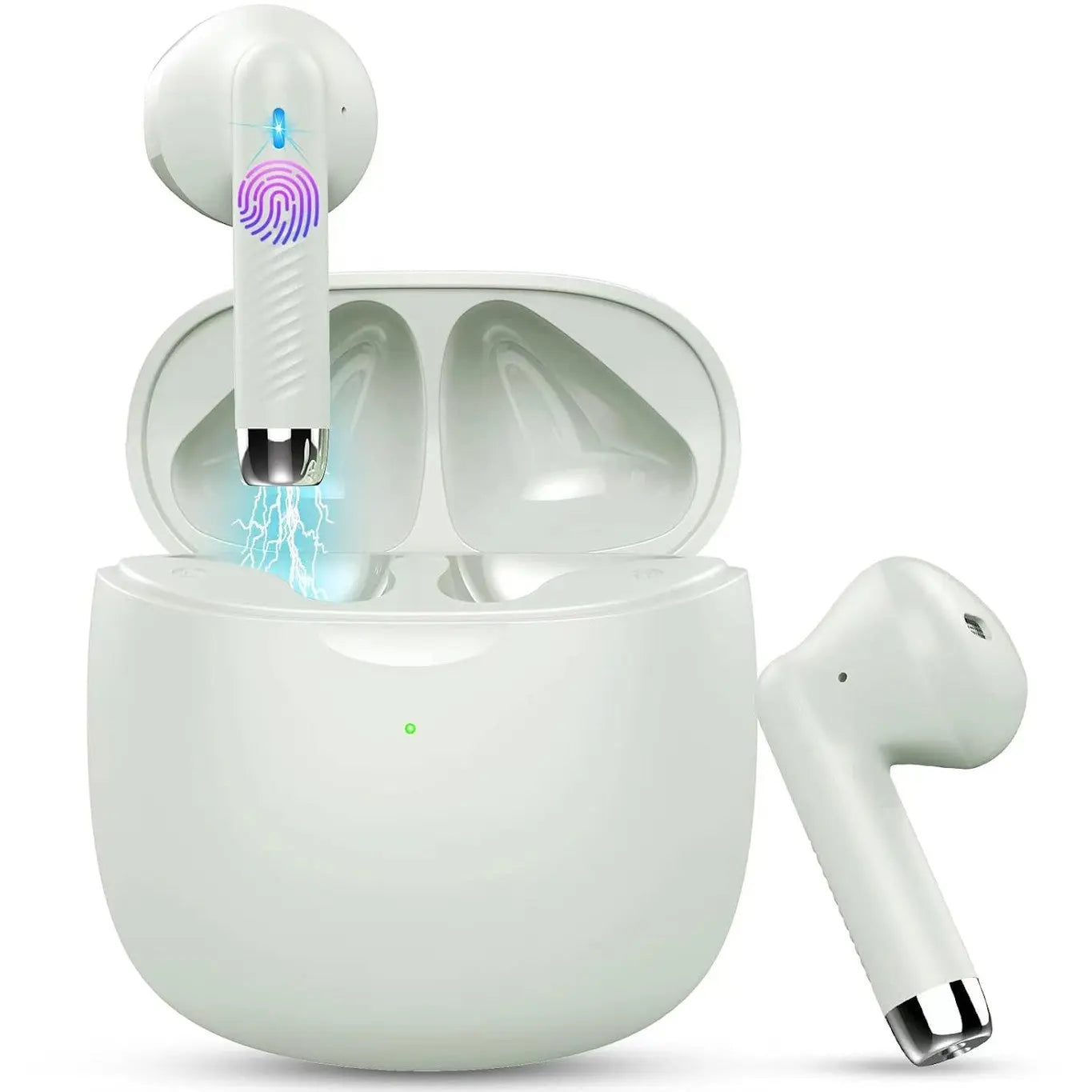 ML Wireless Bluetooth 5.3 Earbud Stereo Bass,Bluetooth Headphones In 