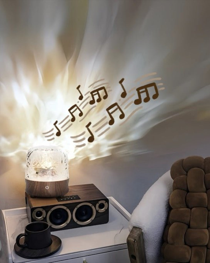 Light Theatre: Ambient Light With Stereo Speaker, Ripple Sunset Aurora 