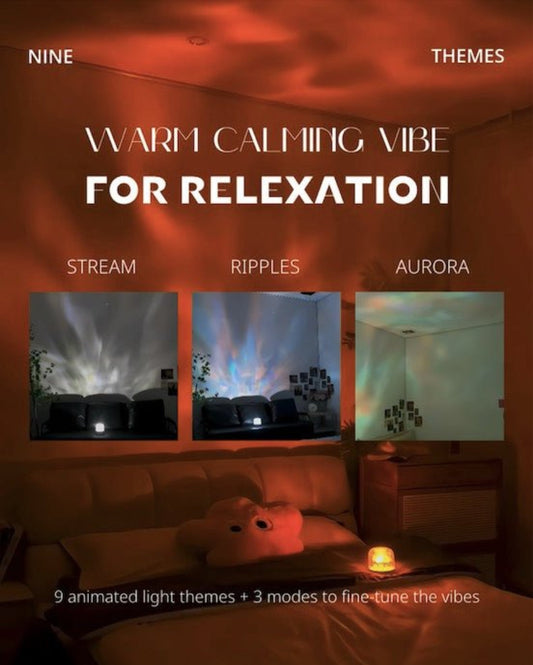 Light Theatre: Ambient Light With Stereo Speaker, Ripple Sunset Aurora 
