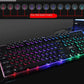 Dragon LED Backlight Gaming USB Wired Keyboard Mouse Set Yellow Pandora