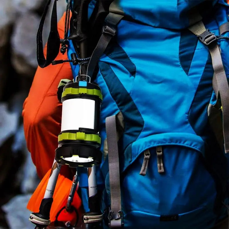 Handheld Multifunction LED Camping Waterproof Lantern Yellow Pandora