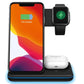 Ninja 15W 3 in 1 Fast Wireless Charging Station for Mobile Phones 