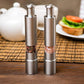 Premium Stainless Steel Salt and Pepper Spice Grinder 