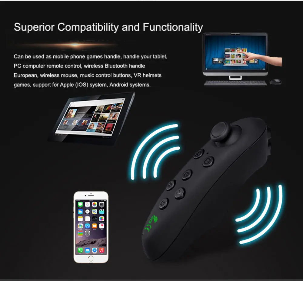 Dragon Flash VR Gaming Headset With Controller 