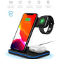 Ninja 15W 3 in 1 Fast Wireless Charging Station for Mobile Phones 
