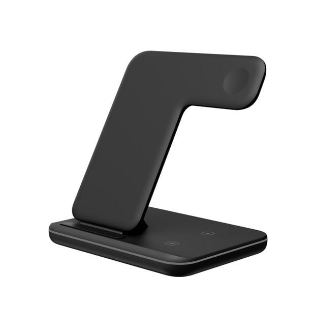 Ninja 15W 3 in 1 Fast Wireless Charging Station for Mobile Phones 