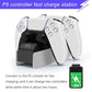 Dual Charging Dock for PlayStation5 Wireless Controller Station for 