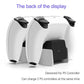Dual Charging Dock for PlayStation5 Wireless Controller Station for 
