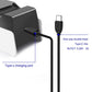 Dual Charging Dock for PlayStation5 Wireless Controller Station for 