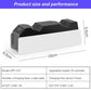 Dual Charging Dock for PlayStation5 Wireless Controller Station for 