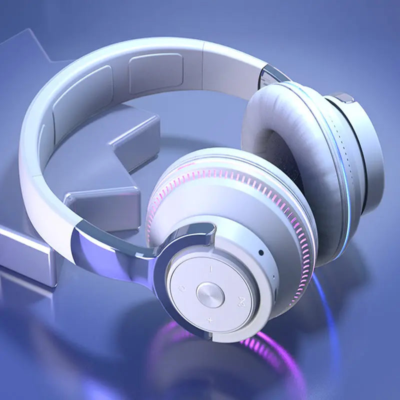 Ninja Dragon Wireless Light Changing Bluetooth Gaming Headset 