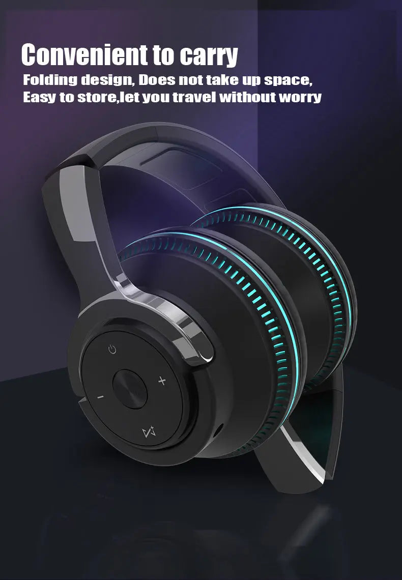 Ninja Dragon Wireless Light Changing Bluetooth Gaming Headset 