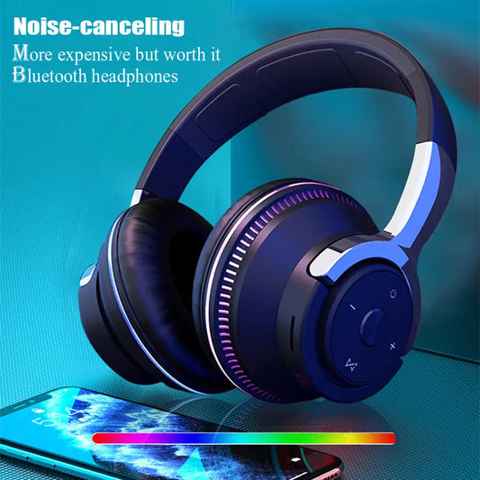 Ninja Dragon Wireless Light Changing Bluetooth Gaming Headset 
