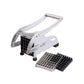 Stainless Steel French Fries and Potato Cutter with 2 Different Blades Yellow Pandora
