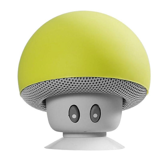 Portable Wireless Mushroom Bluetooth Speakers with Built-in Mic and 
