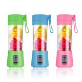 Portable Smoothie Blender, 380ml Juicer Bottle, USB Rechargeable, For 