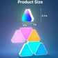 10-Pack Modular Triangle Smart Wall Light Sangria Apricot