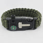5 In 1 Tactical Movement Paracord Survival Bracelet 